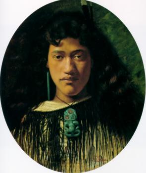 查爾斯 戈爾迪 Hinemoa the belle of the Kainga 查爾斯 戈爾迪 Hinemoa the belle of the Kainga